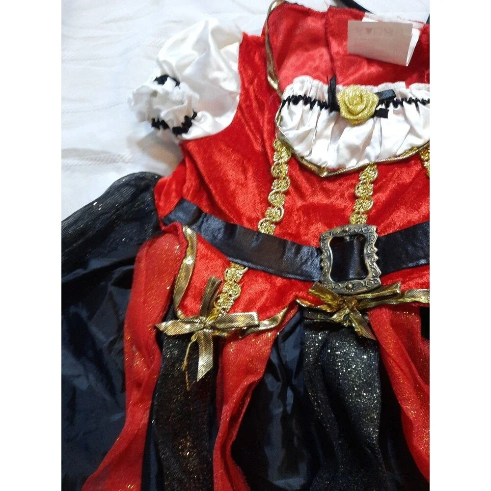 Baby Girls Pirate Costume 6 to 12 Months Dress & Headband